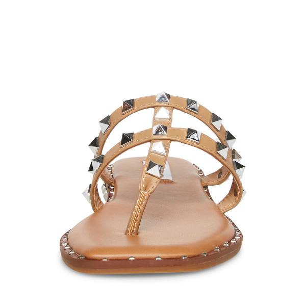 Steve Madden Sandie Tan Sandalen Dames Bruin | SM-961GV