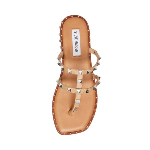 Steve Madden Sandie Tan Sandalen Dames Bruin | SM-961GV