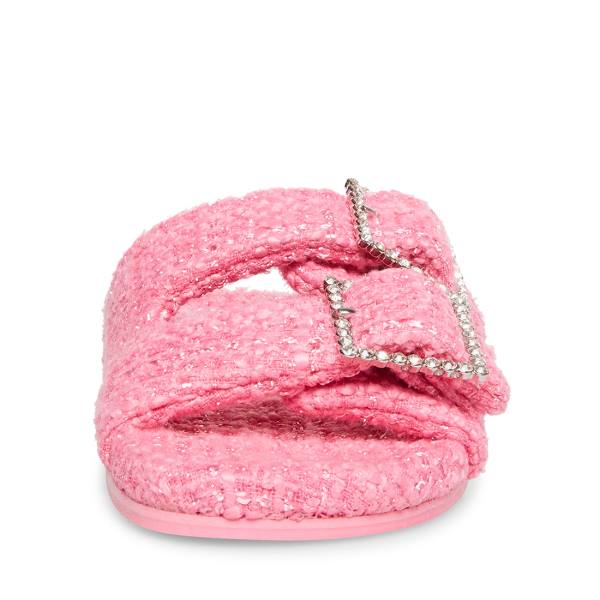 Steve Madden Sandstorm Slippers Dames Roze Gekleurd | SM-123BJ