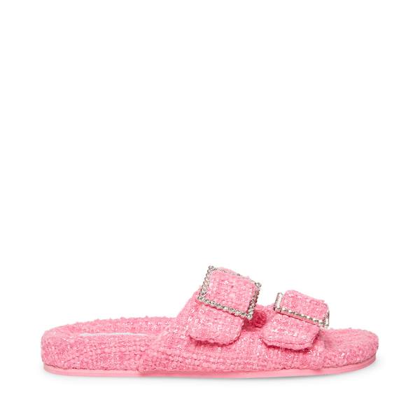 Steve Madden Sandstorm Slippers Dames Roze Gekleurd | SM-123BJ