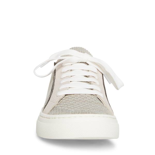 Steve Madden Sanford Taupe Sneakers Dames Grijs Bruin Gekleurd | SM-835LB