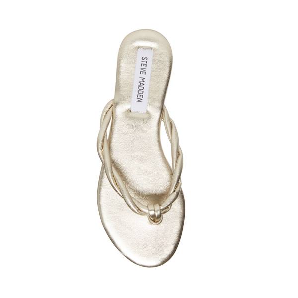 Steve Madden Saylor Sandalen Dames Goud | SM-175CD