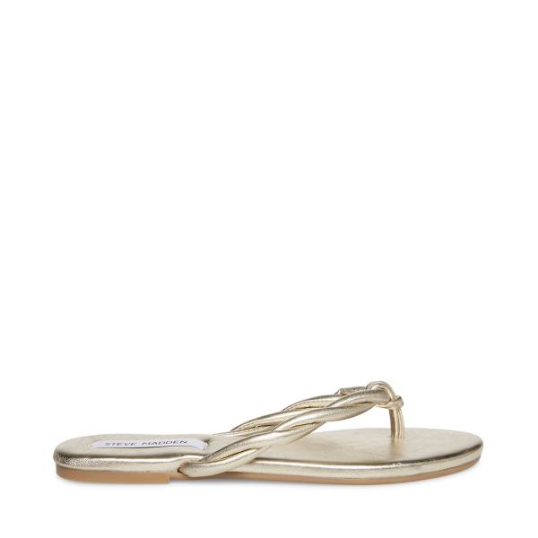 Steve Madden Saylor Sandalen Dames Goud | SM-175CD