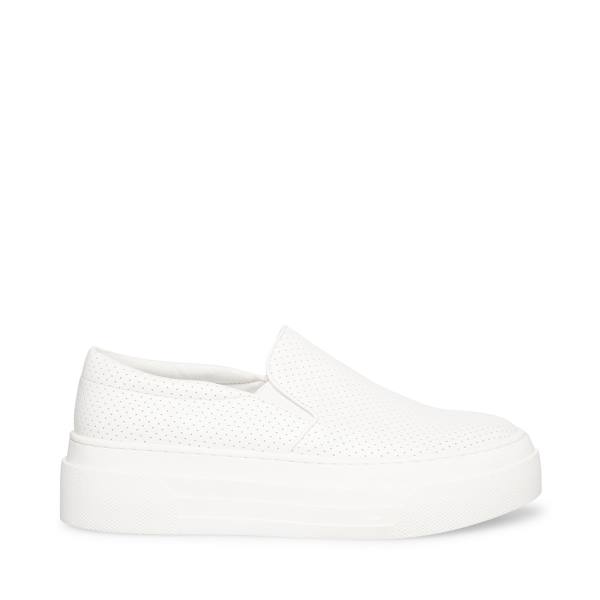 Steve Madden Shuffle Sneakers Dames Wit | SM-521UT