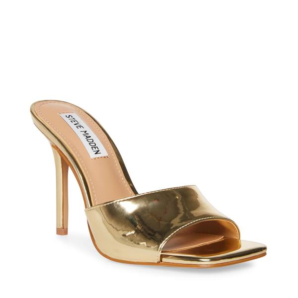 Steve Madden Signal Heel Hakken Dames Goud | SM-468XJ