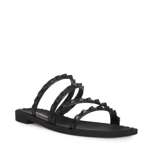 Steve Madden Skyler-j Sandalen Dames Zwart | SM-385MQ