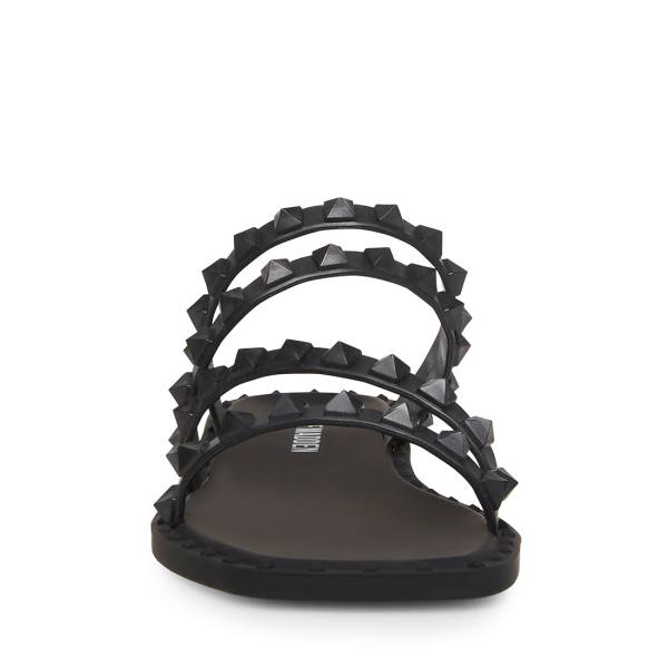 Steve Madden Skyler-j Sandalen Dames Zwart | SM-385MQ