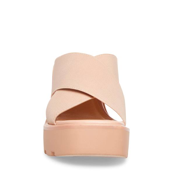 Steve Madden Smash Nude Sandalen Dames Beige | SM-127NK