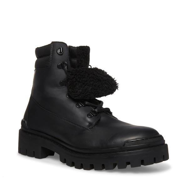 Steve Madden Storms Laarzen Heren Zwart | SM-850IS