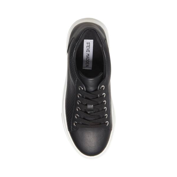 Steve Madden Studio Sneakers Dames Zwart | SM-581VJ