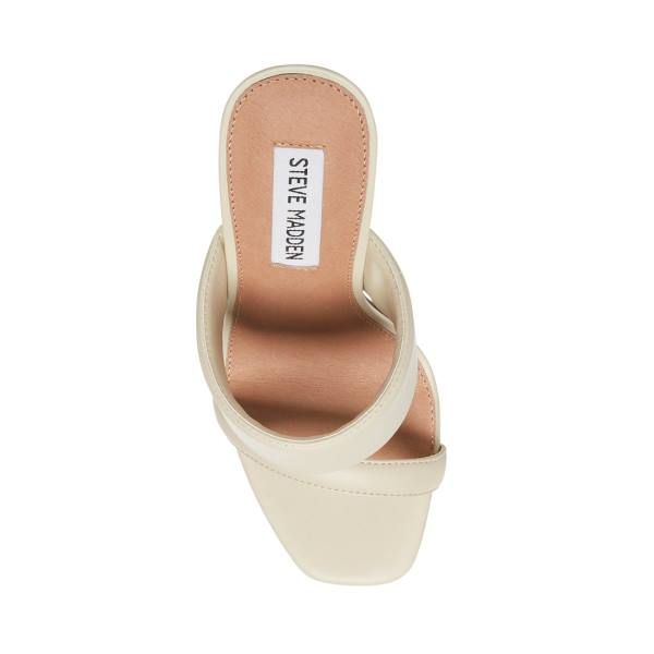 Steve Madden Swan Bone Heel Hakken Dames Beige | SM-970GK