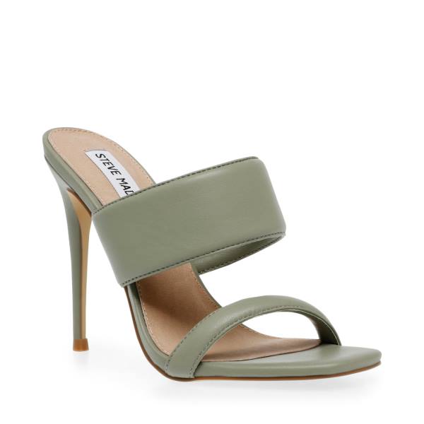 Steve Madden Swan Heel Hakken Dames Groen | SM-796VA