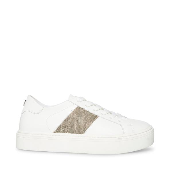 Steve Madden Swept Sneakers Dames Wit | SM-504KH