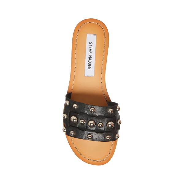 Steve Madden Tanya Sandalen Dames Zwart Gekleurd | SM-237VG