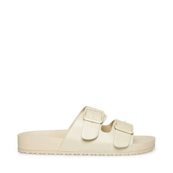 Steve Madden Teddy-t Bone Sandalen Dames Beige | SM-510ZE