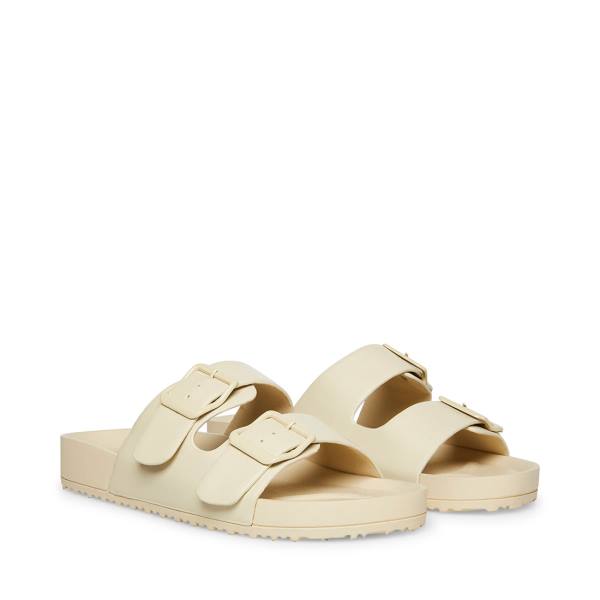 Steve Madden Teddy-t Bone Sandalen Dames Beige | SM-510ZE