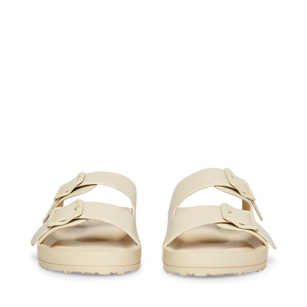 Steve Madden Teddy-t Bone Sandalen Dames Beige | SM-510ZE