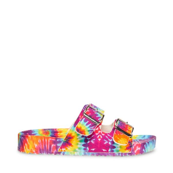 Steve Madden Teddy-t Bright Sandalen Dames Lichtgekleurd | SM-734QT