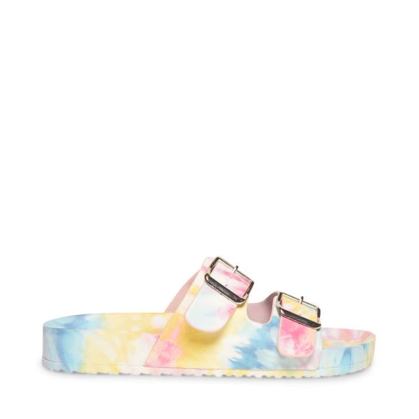 Steve Madden Teddy-t Pastel Sandalen Dames Gekleurd | SM-615KF