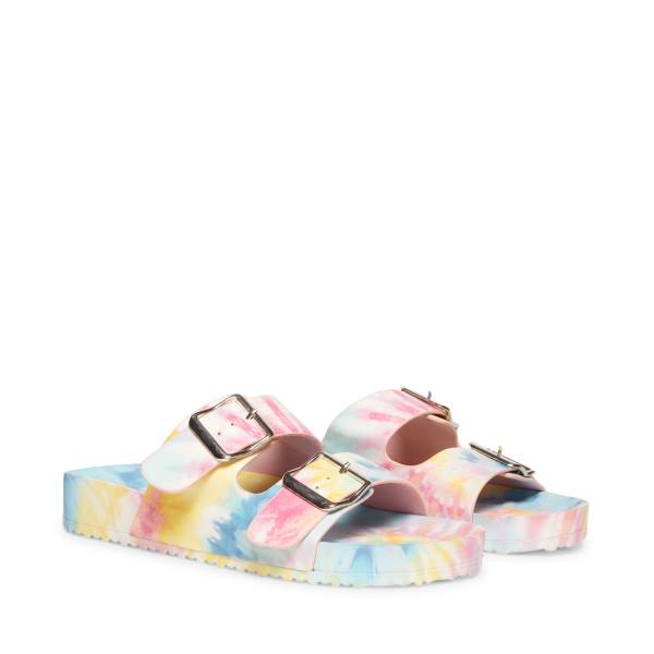 Steve Madden Teddy-t Pastel Sandalen Dames Gekleurd | SM-615KF