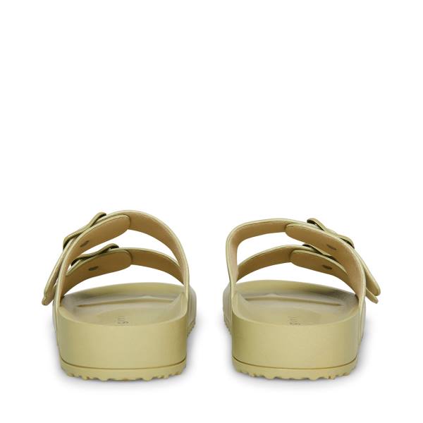 Steve Madden Teddy-t Sage Sandalen Dames Grijs Olijfgroen | SM-806GM