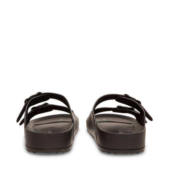 Steve Madden Teddy-t Sandalen Dames Zwart | SM-120PX