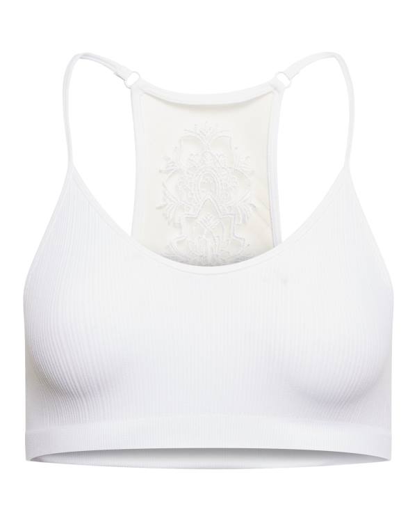 Steve Madden The Ella Mesh Bralette Plus Topjes Dames Wit | SM-529LM