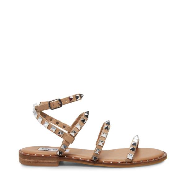 Steve Madden Travel Tan Sandalen Dames Bruin | SM-891HZ