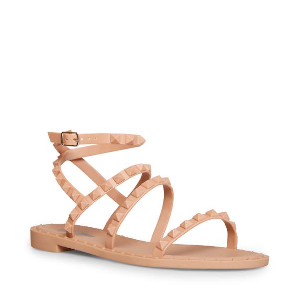 Steve Madden Travel-j Blush Sandalen Dames Roze | SM-762YX