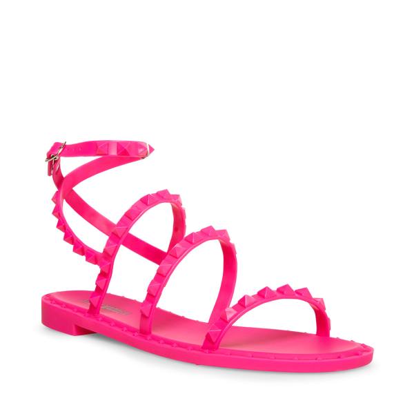 Steve Madden Travel-j Sandalen Dames Roze | SM-689VK