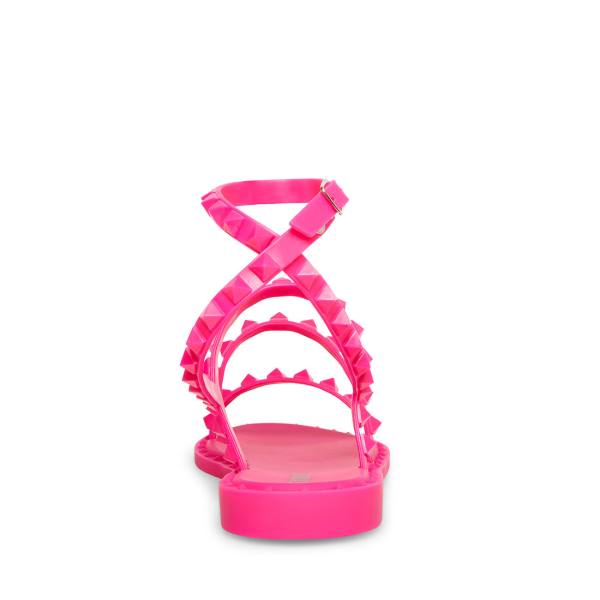 Steve Madden Travel-j Sandalen Dames Roze | SM-689VK