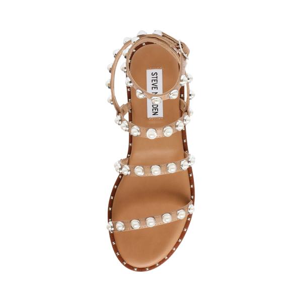 Steve Madden Travel-p Tan Sandalen Dames Bruin | SM-379MO