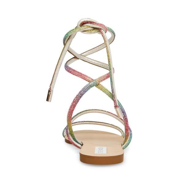 Steve Madden Twirl-r Rainbow Sandalen Dames Gekleurd | SM-148JK