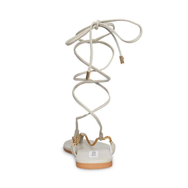 Steve Madden Tyra Bone Sandalen Dames Beige | SM-953GH