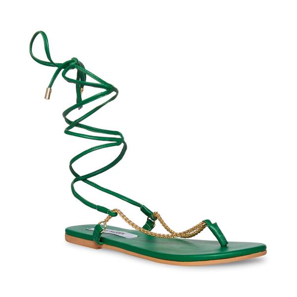 Steve Madden Tyra Sandalen Dames Groen | SM-173MF