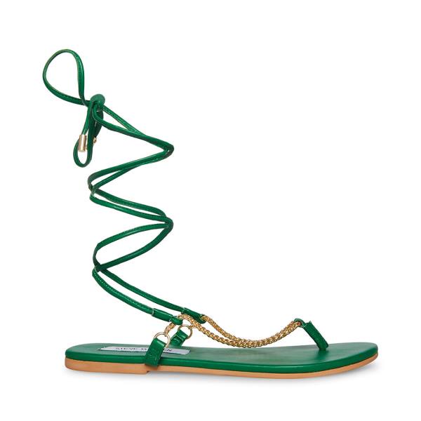 Steve Madden Tyra Sandalen Dames Groen | SM-173MF