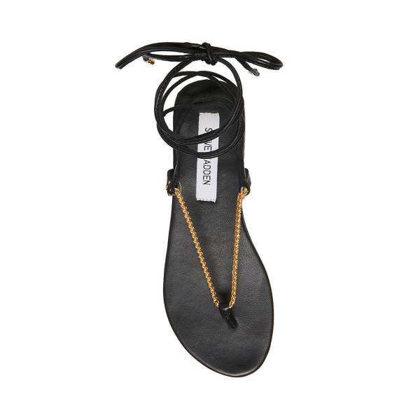 Steve Madden Tyra Sandalen Dames Zwart | SM-457UA