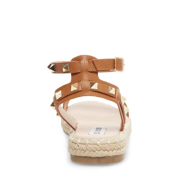 Steve Madden Ultimate Cognac Sandalen Dames Bruin | SM-829SM