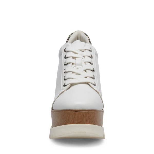 Steve Madden Unglazed Sneakers Dames Wit Gekleurd | SM-403LM