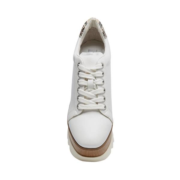 Steve Madden Unglazed Sneakers Dames Wit Gekleurd | SM-403LM