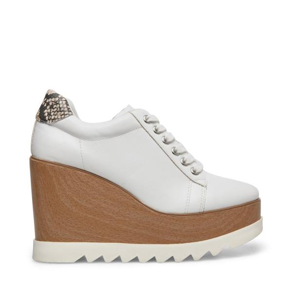 Steve Madden Unglazed Sneakers Dames Wit Gekleurd | SM-403LM