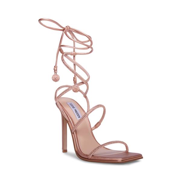 Steve Madden Unveil Heel Hakken Dames Roze Goud | SM-394RG