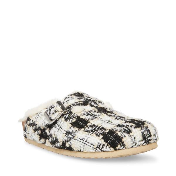 Steve Madden Unwind Slippers Dames Zwart Gekleurd | SM-987PL