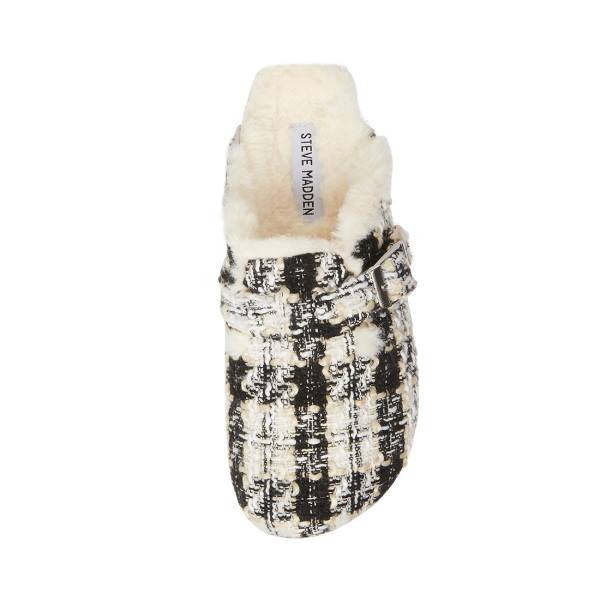 Steve Madden Unwind Slippers Dames Zwart Gekleurd | SM-987PL