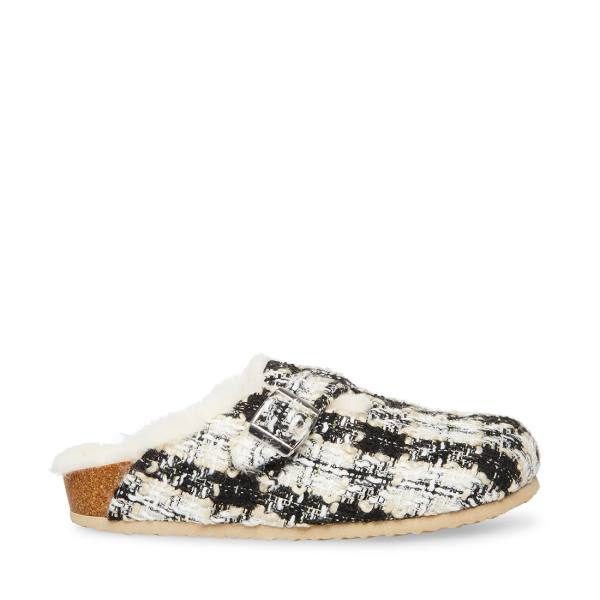 Steve Madden Unwind Slippers Dames Zwart Gekleurd | SM-987PL