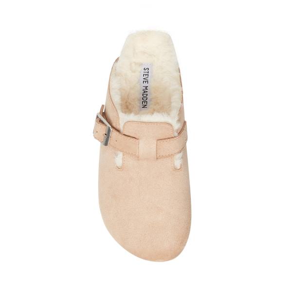 Steve Madden Unwind Taupe Slippers Dames Grijs Bruin | SM-816HF