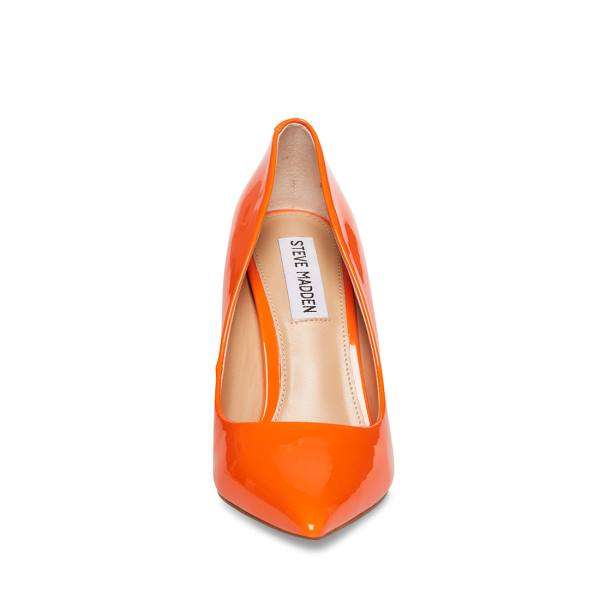 Steve Madden Vala Lak Heel Hakken Dames Oranje | SM-821WF