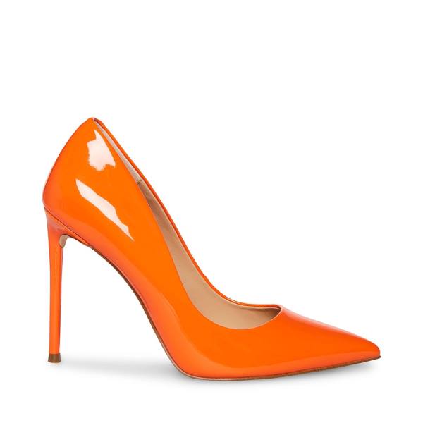 Steve Madden Vala Lak Heel Hakken Dames Oranje | SM-821WF