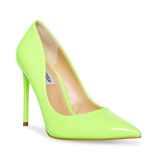 Steve Madden Vala Lime Heel Hakken Dames Lichtgroen | SM-150FK