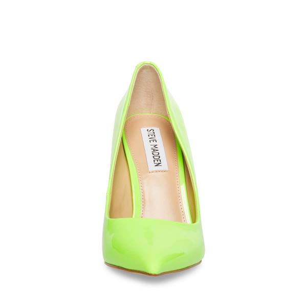 Steve Madden Vala Lime Heel Hakken Dames Lichtgroen | SM-150FK